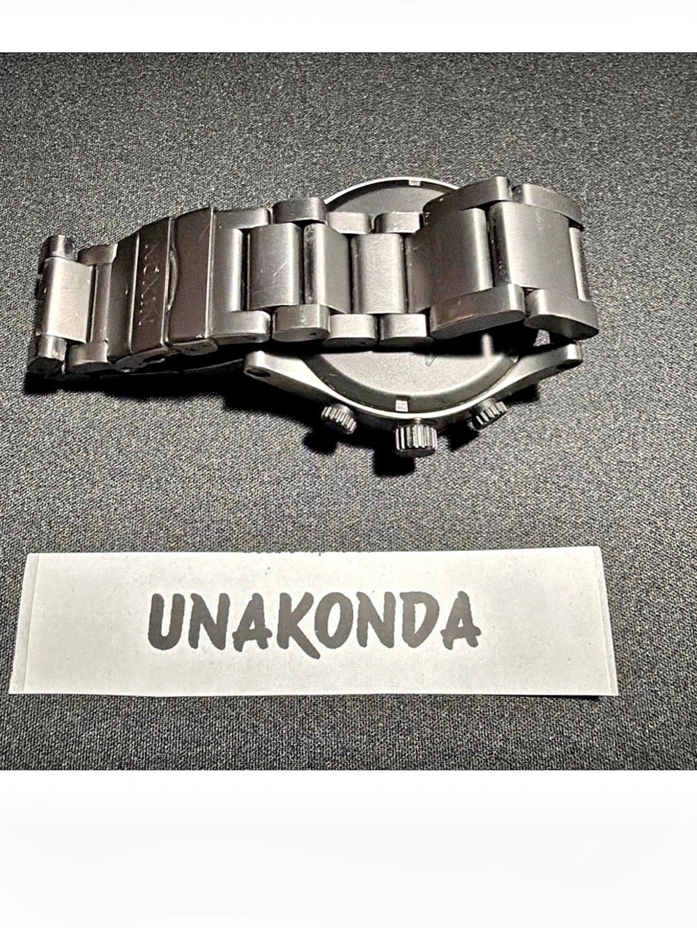 Nixon The 51-30 CHRONO Gunmetal 300m Analogue Divers Stainless Steel Men's watch - Picture 12 of 14